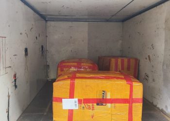 Laoding in Warehouse for Export